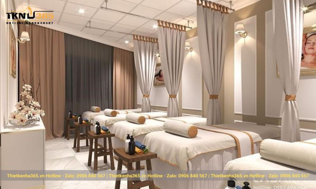 thiết kế nội thất spa