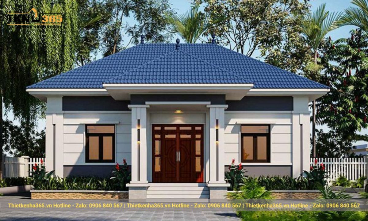 nhà 3 phòng ngủ 120m2 1 tầng Châu Âu