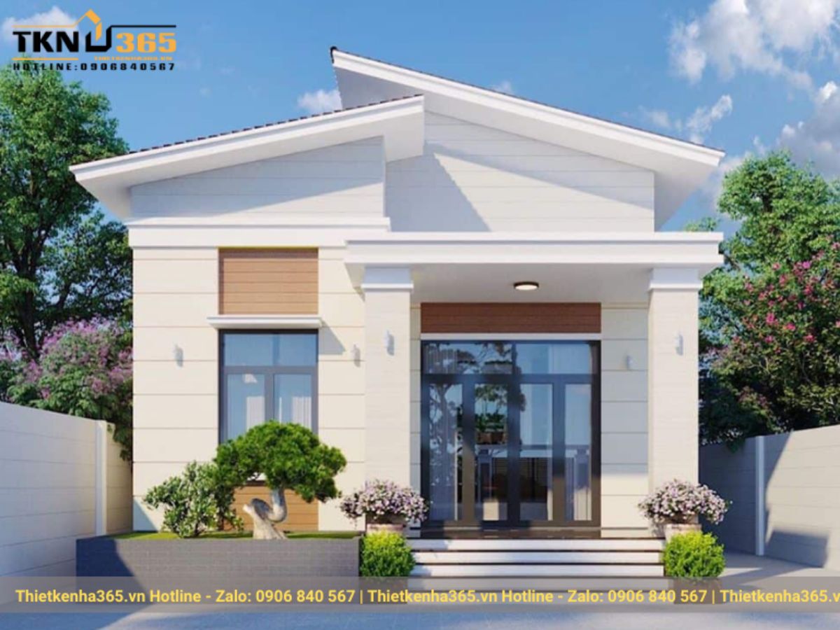 nhà cấp 4 1 tầng 3 phòng ngủ 120m2 650 triệu