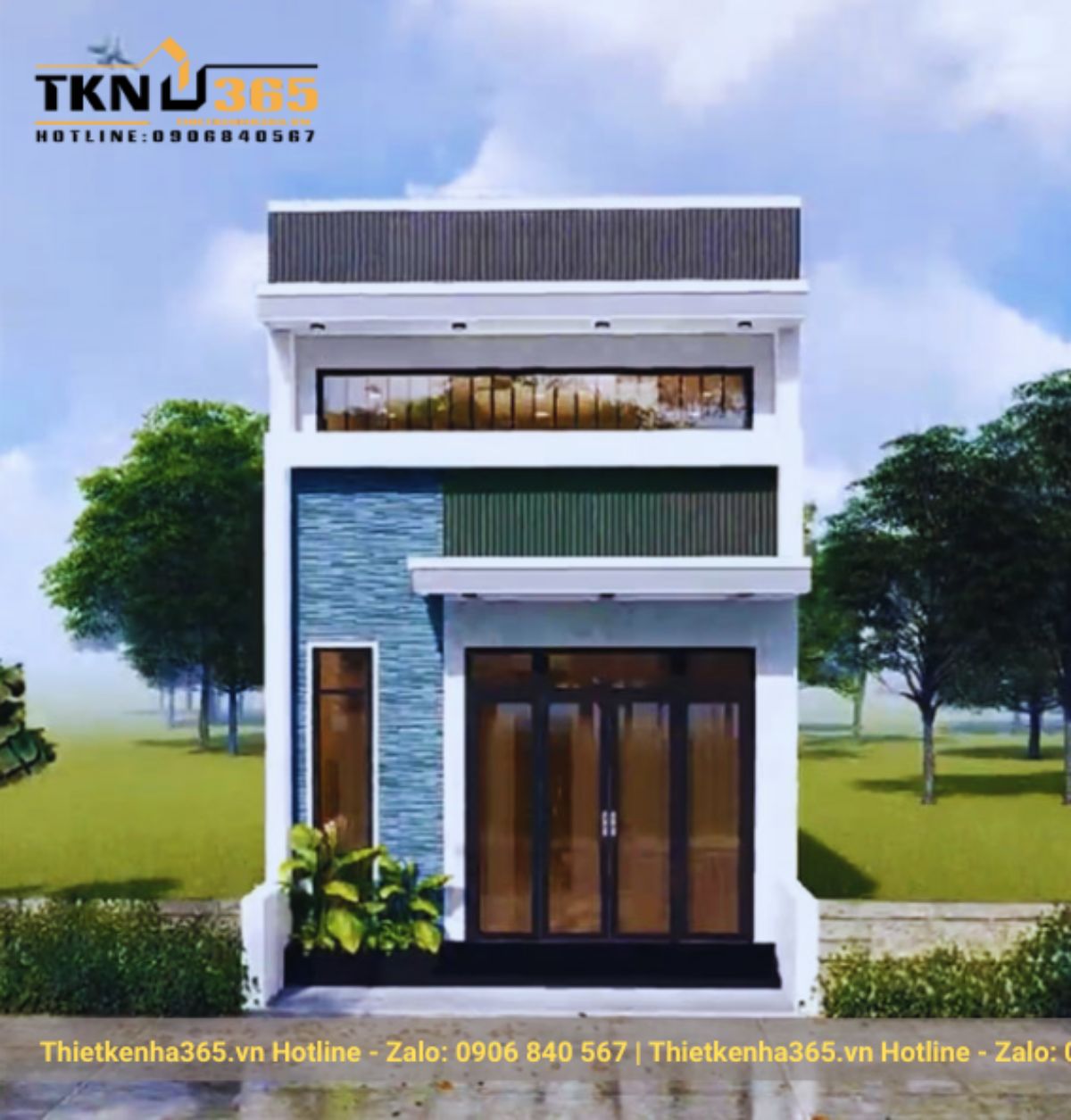 nhà 80m2 1 tầng 3 phòng ngủ gác lửng