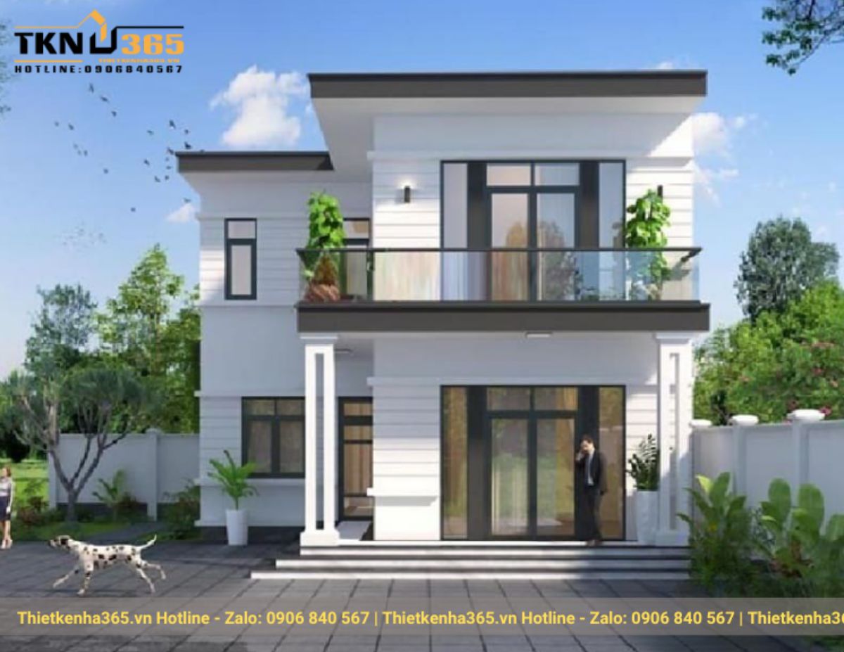 Nhà chữ L 2 tầng 400 triệu