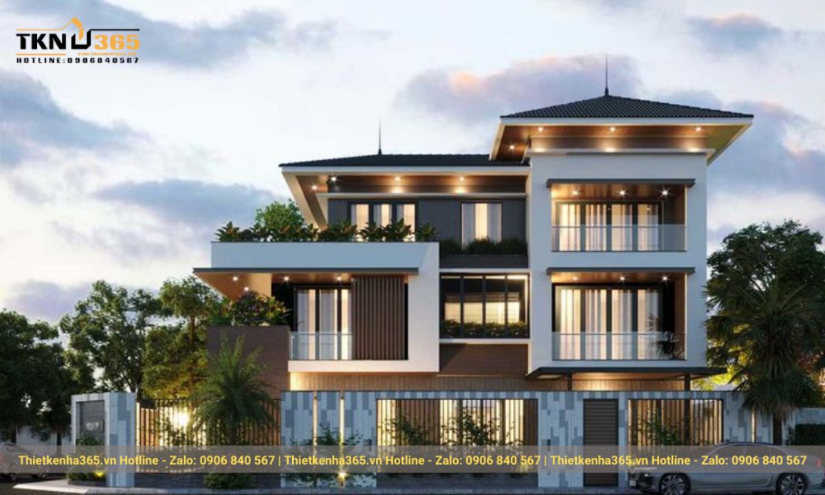 thiết kế nhà 120m2