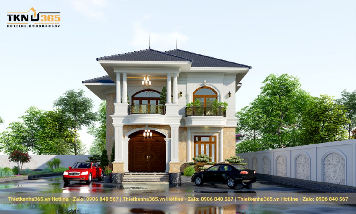 thiết kế nhà 120m2