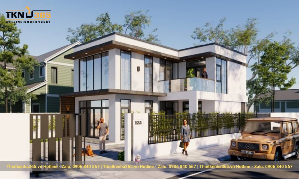 thiết kế nhà 120m2