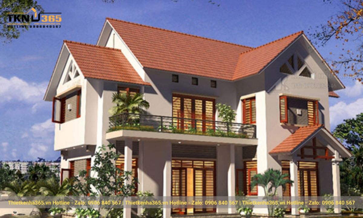 thiết kế nhà 120m2