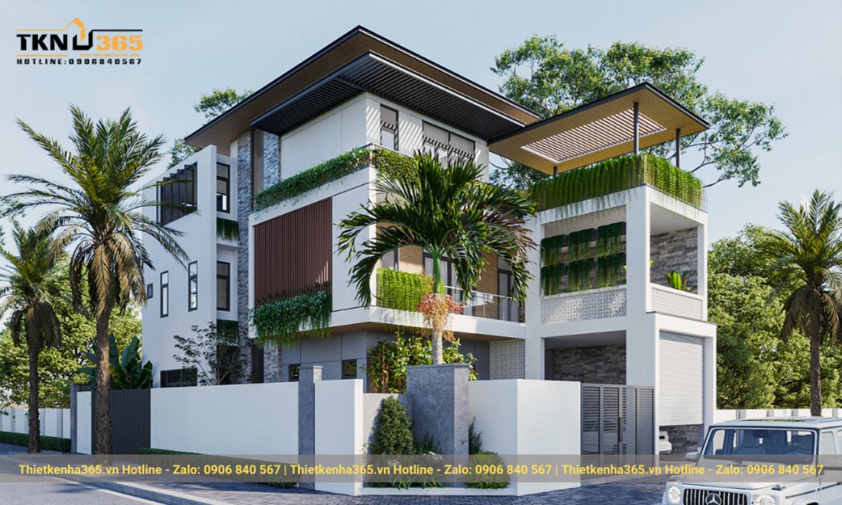 thiết kế nhà 120m2