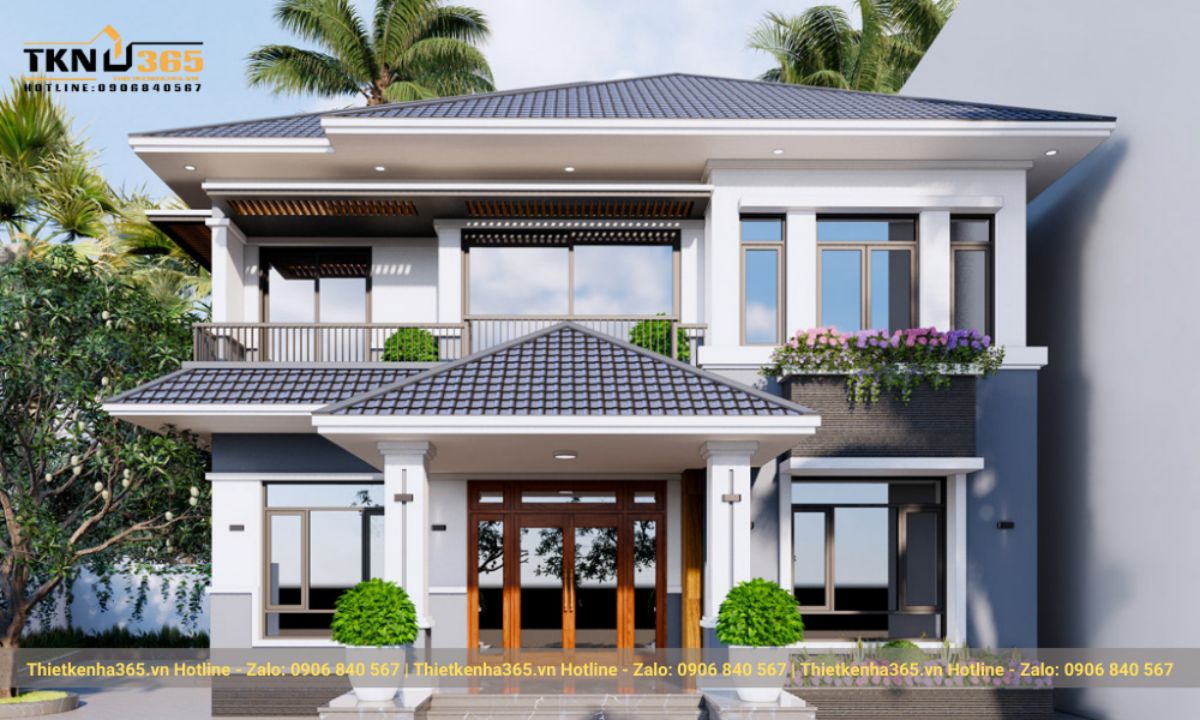 thiết kế nhà 120m2