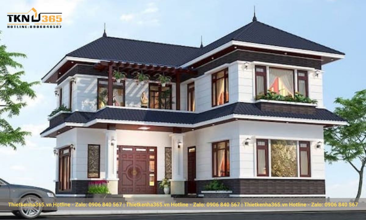 thiết kế nhà 120m2