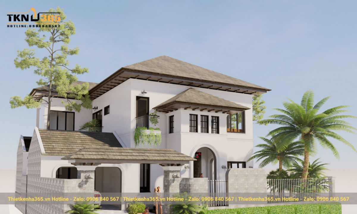 thiết kế nhà 120m2