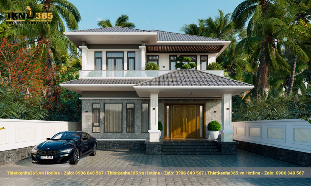 thiết kế nhà 120m2