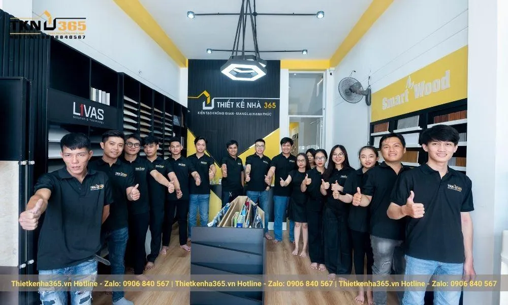 Đội ngũ nhân viên thiết kế nhà 365