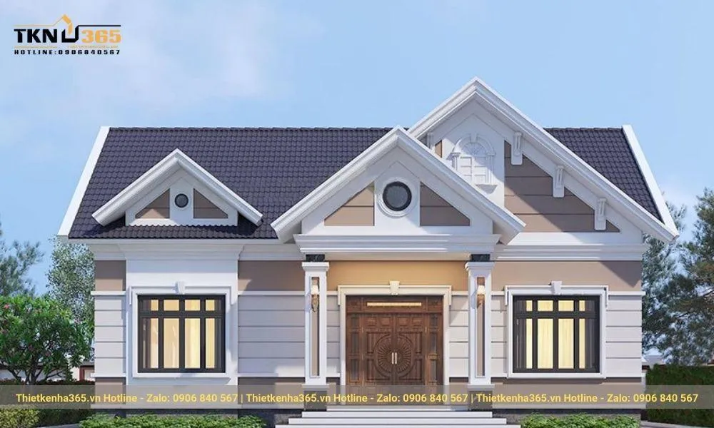 ưu điểm nổi bật của mẫu nhà cấp 4