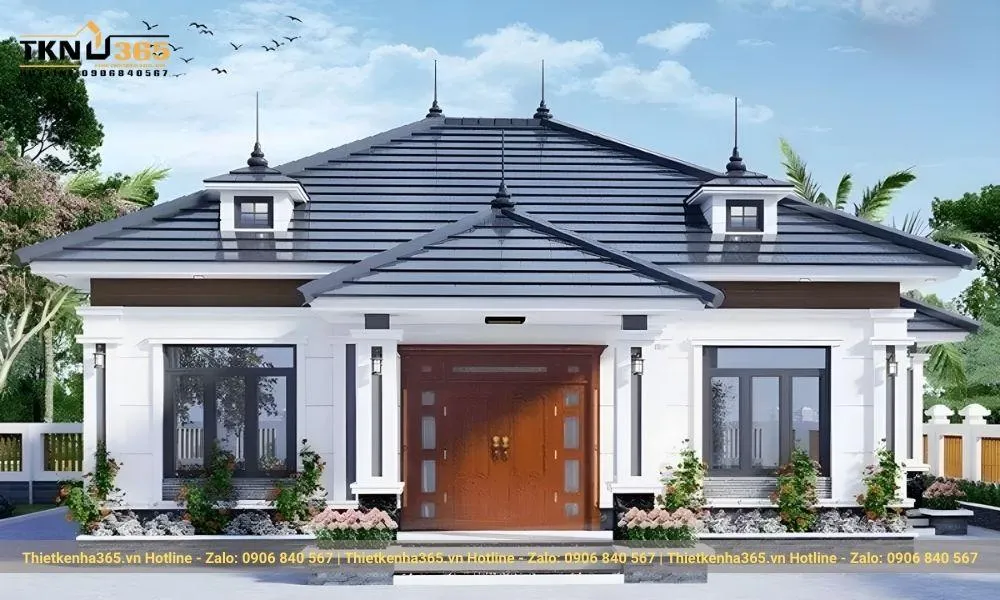 nhà cấp 4 3 phòng ngủ