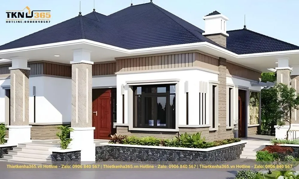 nhà cấp 4 4 phòng ngủ