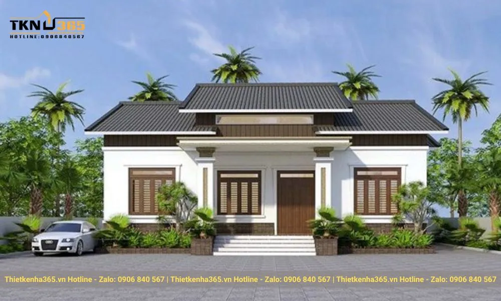 Mẫu nhà cấp 4 nông thôn