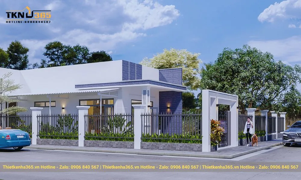 Nhà cấp 4 đẹp độc lạ