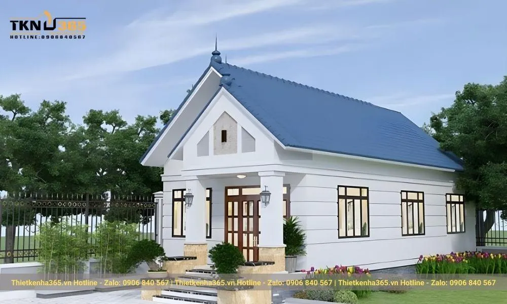 Thiết kế nhà cấp 4 đơn giản