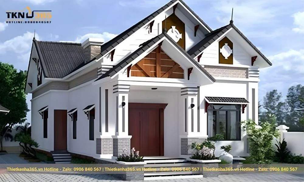 Mẫu nhà cấp 4 đẹp đơn giản giá 300 triệu