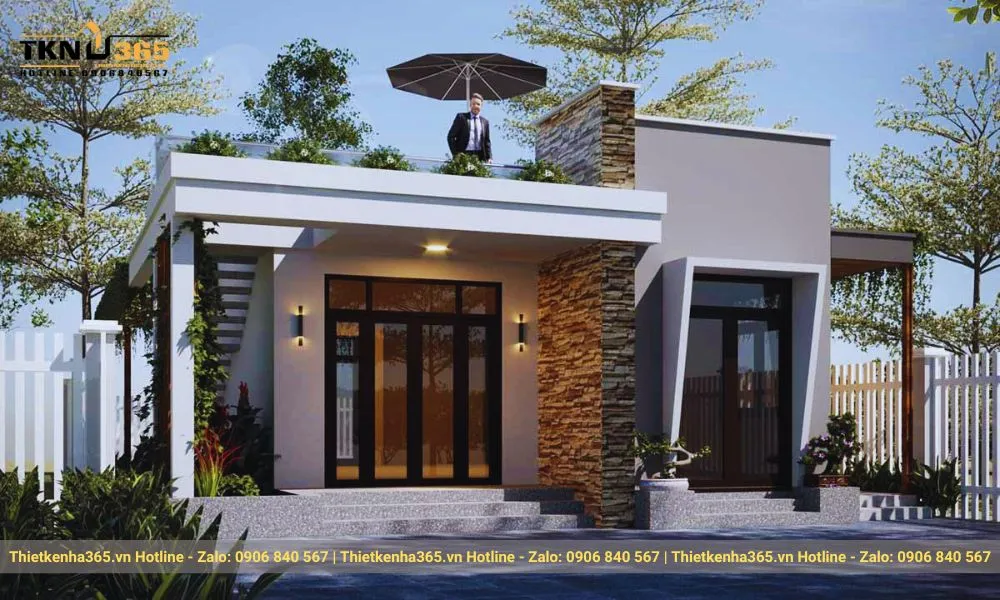 Nhà cấp 4 đẹp giá 400 triệu