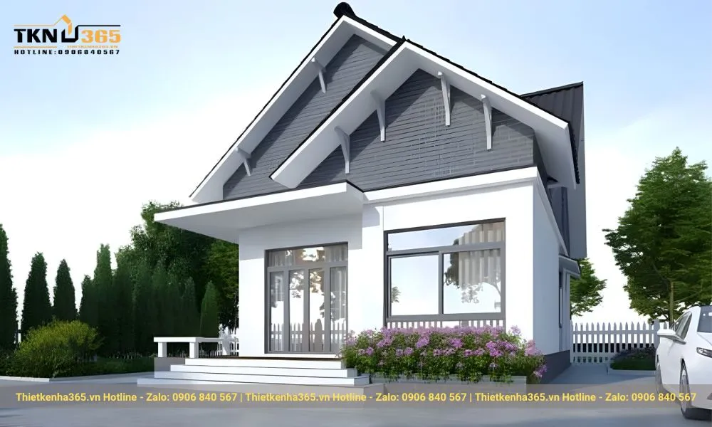 Nhà đẹp cấp 4 giá 400 triệu