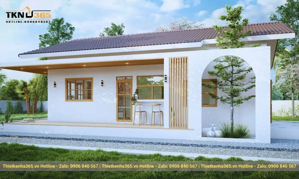 Nhà đẹp cấp 4 kiểu Nhật