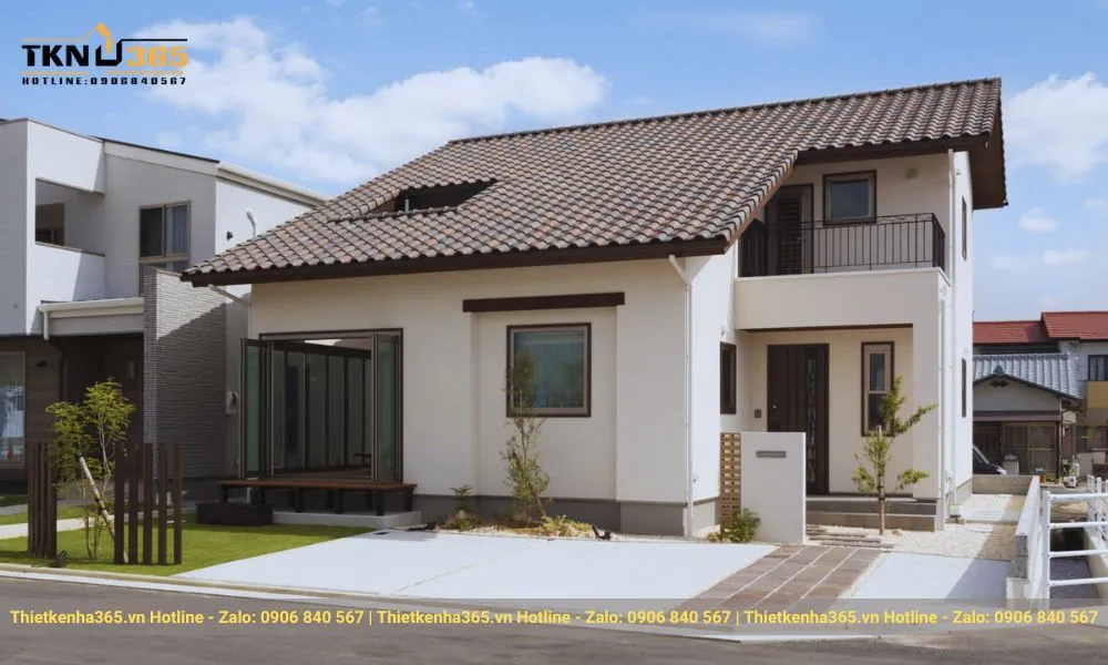 Thiết kế nhà cấp 4 kiểu Nhật
