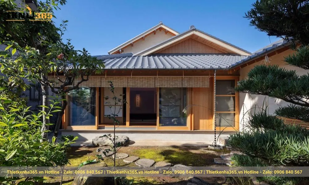 Mẫu nhà cấp 4 kiểu Nhật