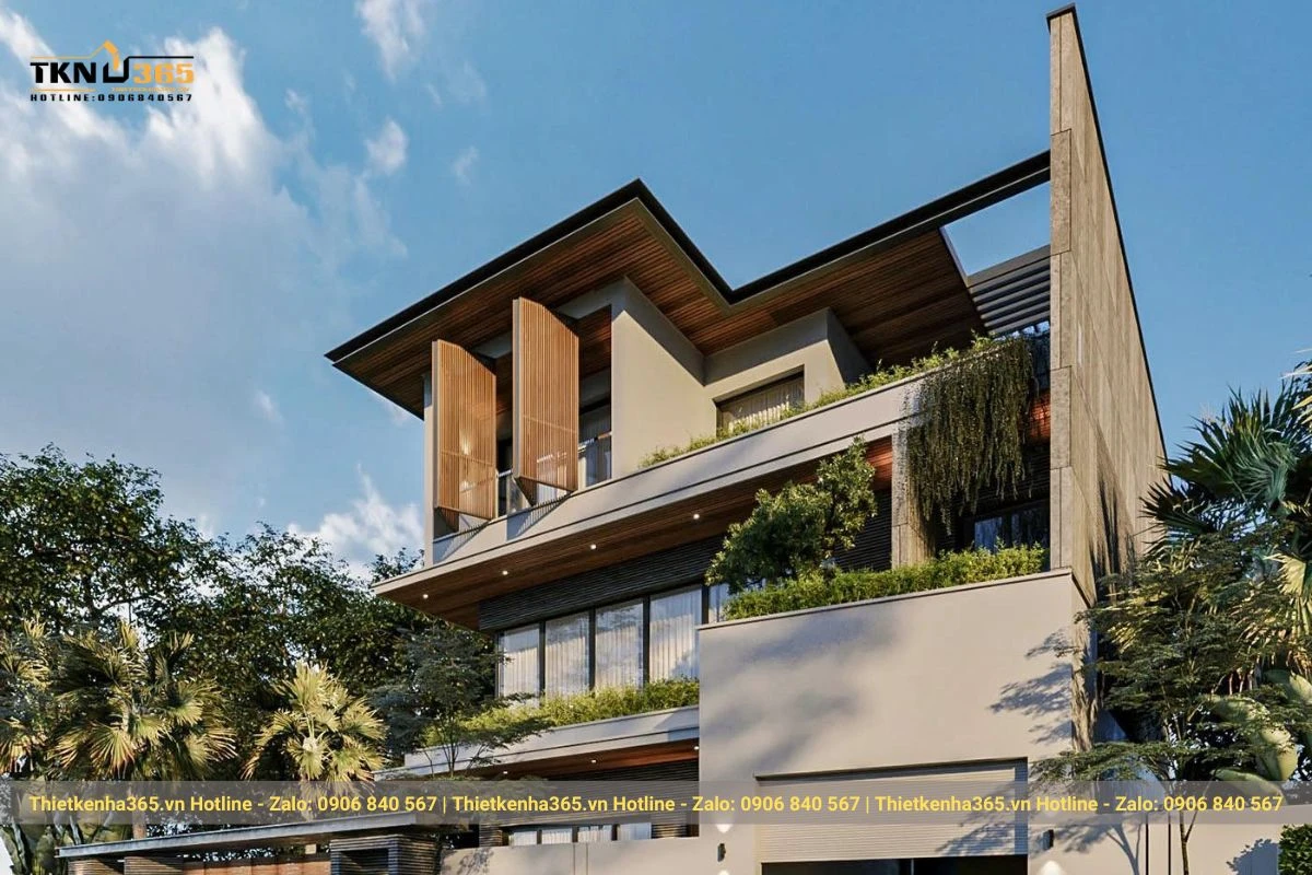 biet thu 3 tang hien dai da nang 3