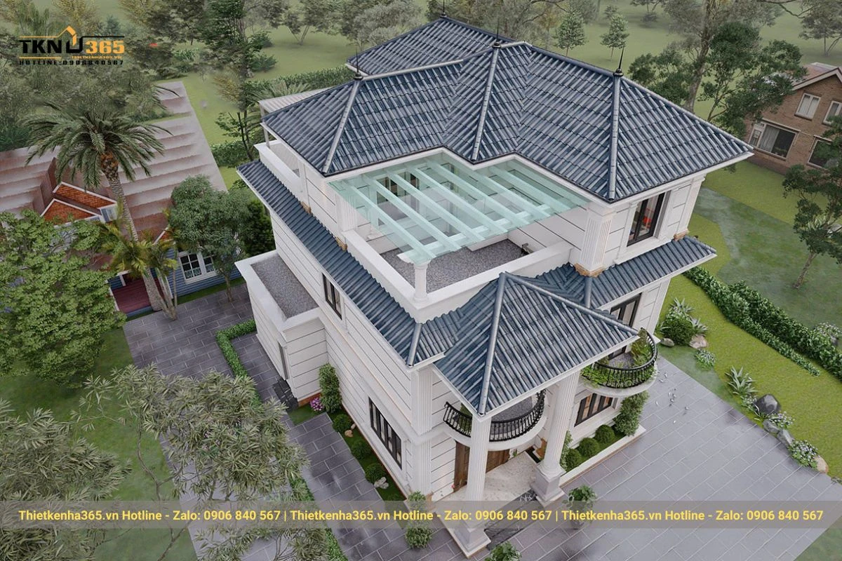 biet thu que 3 tang cho anh dung nam dinh 2