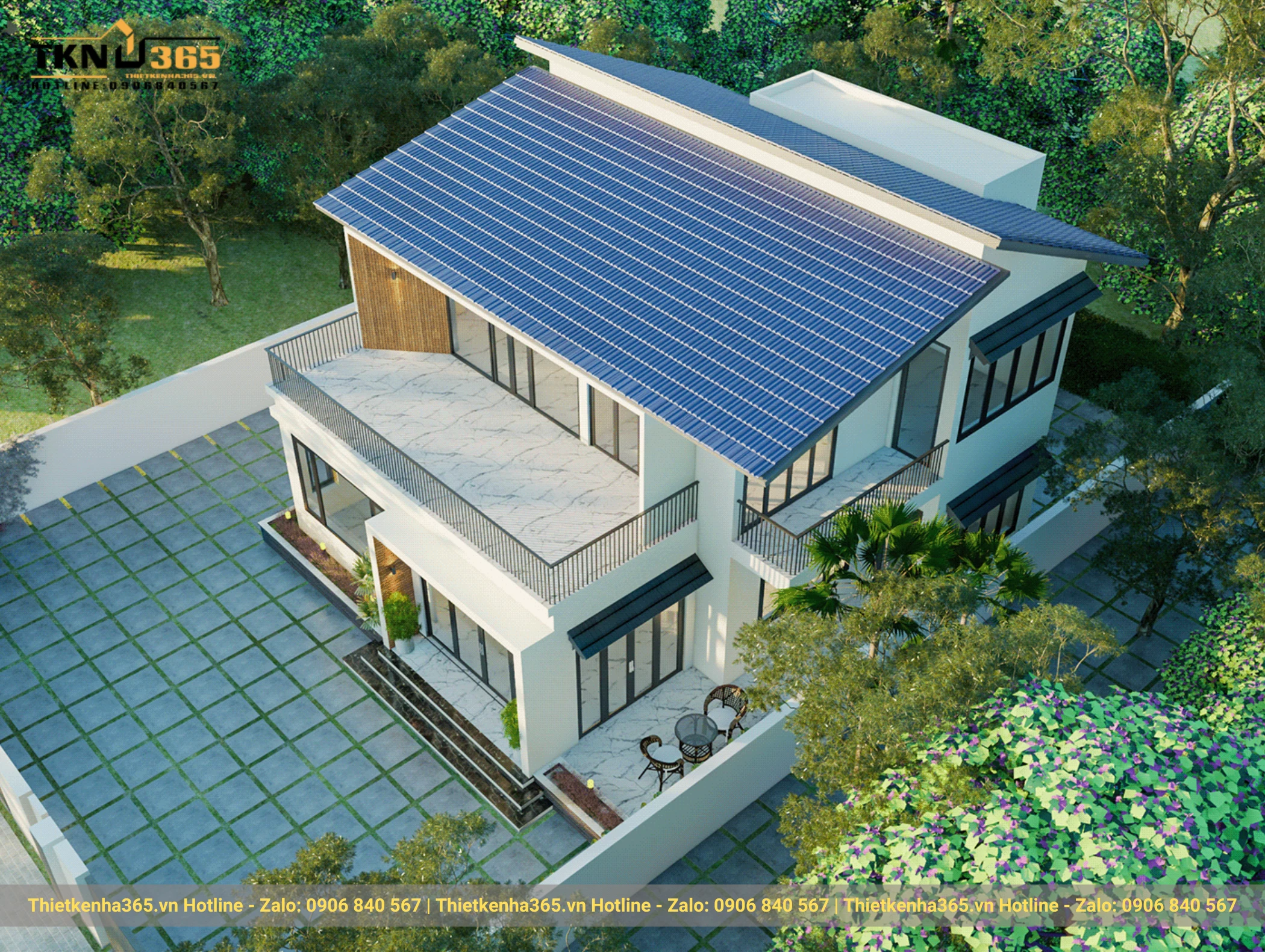 biet thu vuon hien dai cho anh quang dong thap 3