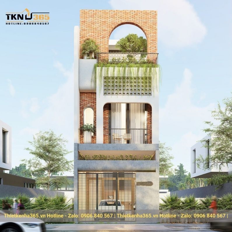 nha pho 2 tang 1 tum 6x8m thu duc 1