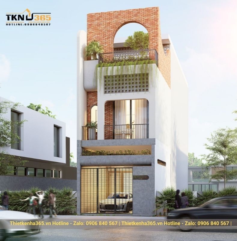 nha pho 2 tang 1 tum 6x8m thu duc 2