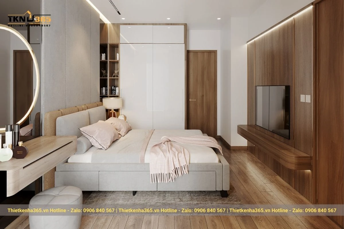 noi that chung cu 2pn hien dai chi quyen quan 9 10