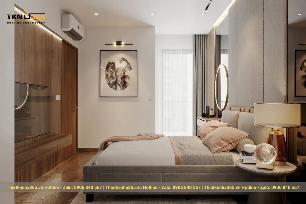 noi that chung cu 2pn hien dai chi quyen quan 9 8