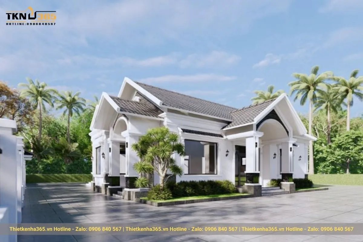 Đặc trưng biệt thự mái Thái 1 tầng