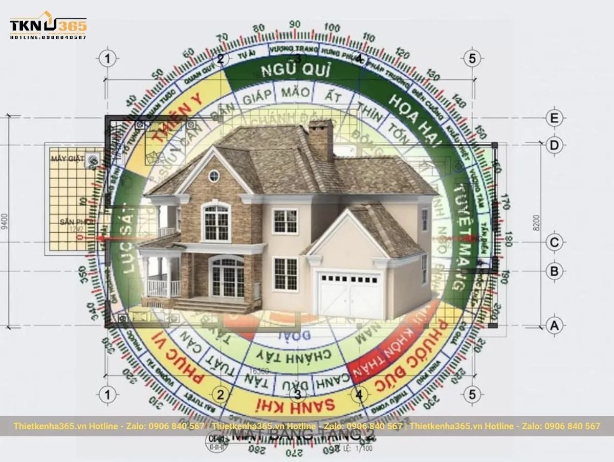 Lưu ý thi công biệt thự 1 tầng tân cổ điển