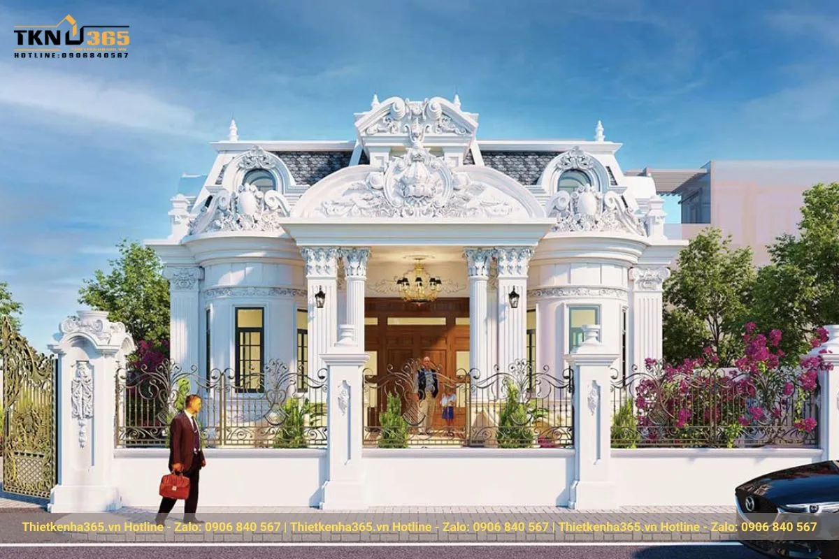 Biệt thự phố phong cách châu Âu