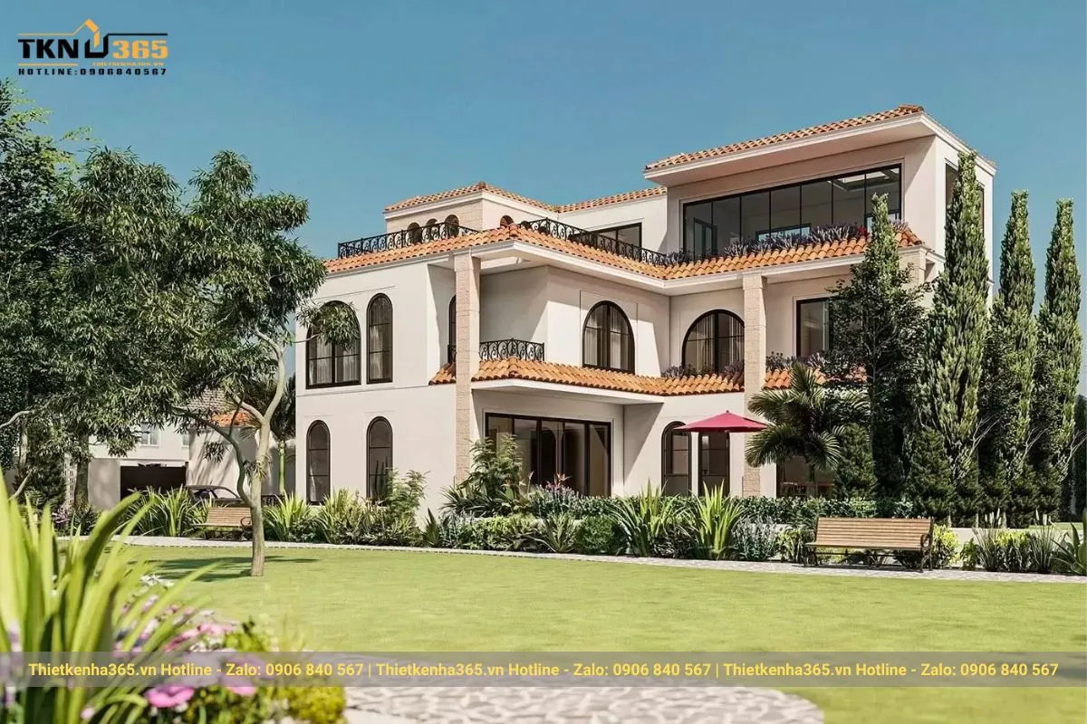 Biệt thự kiểu địa trung hải