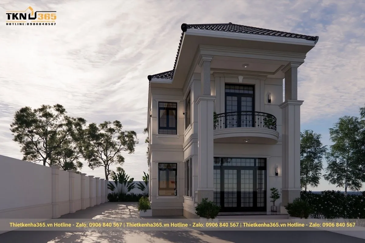 Biệt thự kiểu Địa Trung Hải rộng 200m2