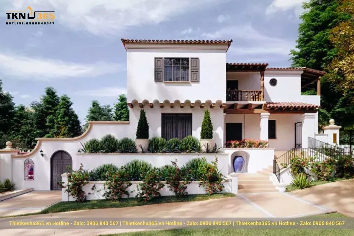 Mẫu biệt thự địa trung hải