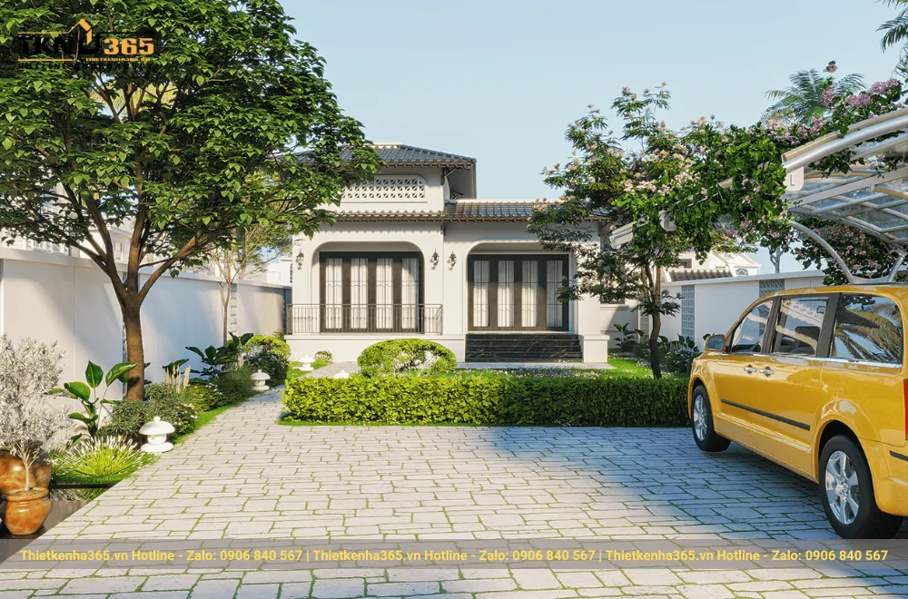 Biệt thự indochine nghỉ dưỡng