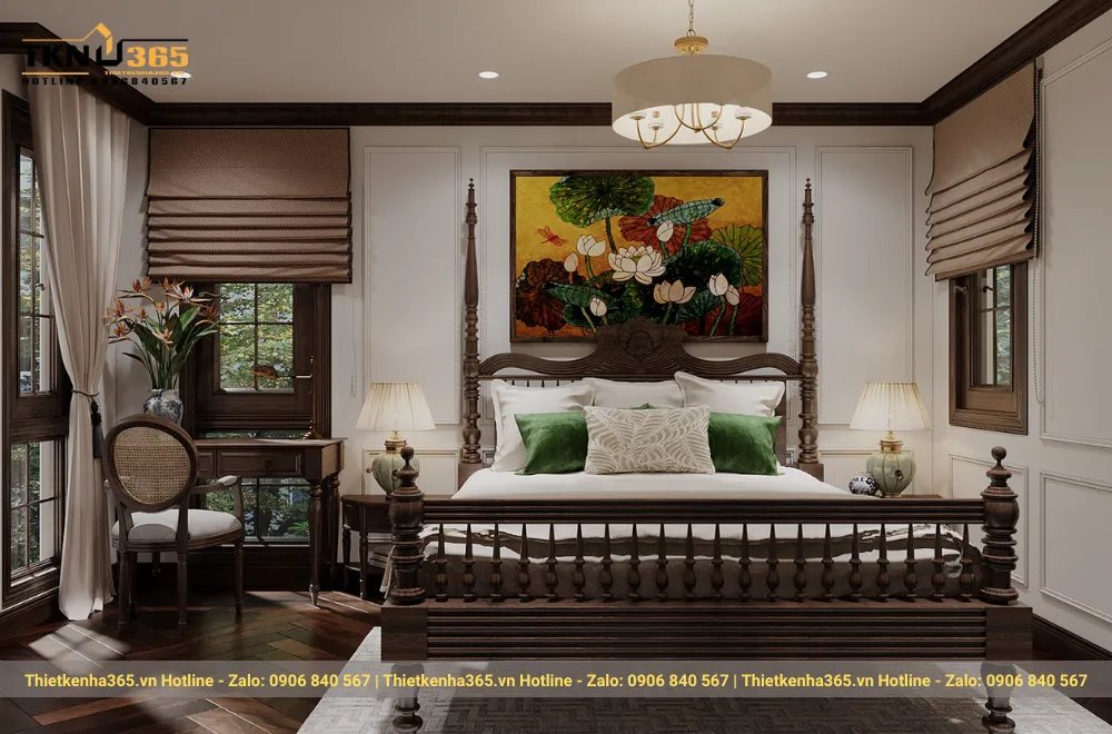 Nội thất biệt thự indochine