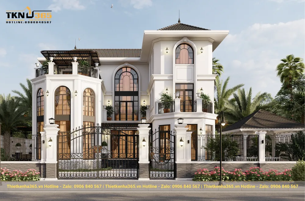 Biệt thự phong cách Đông Dương