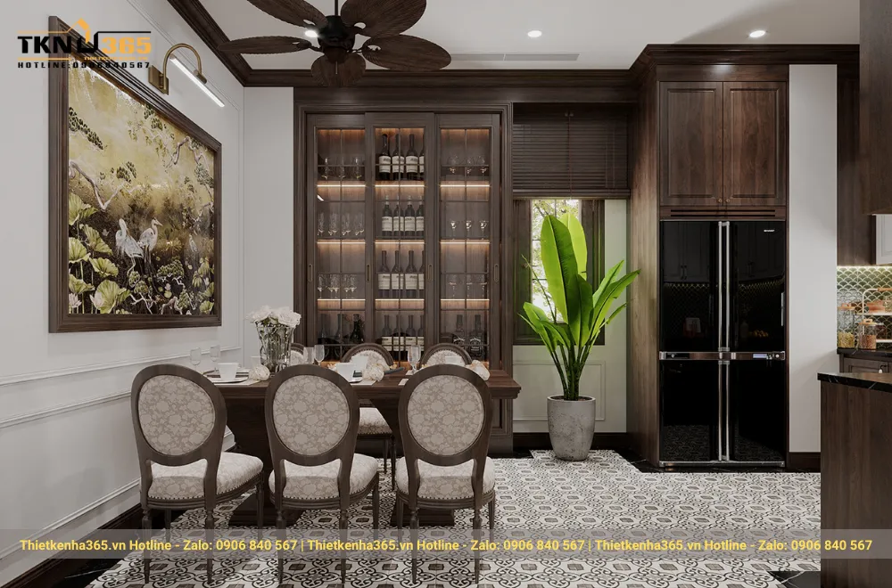 Nội thất biệt thự indochine