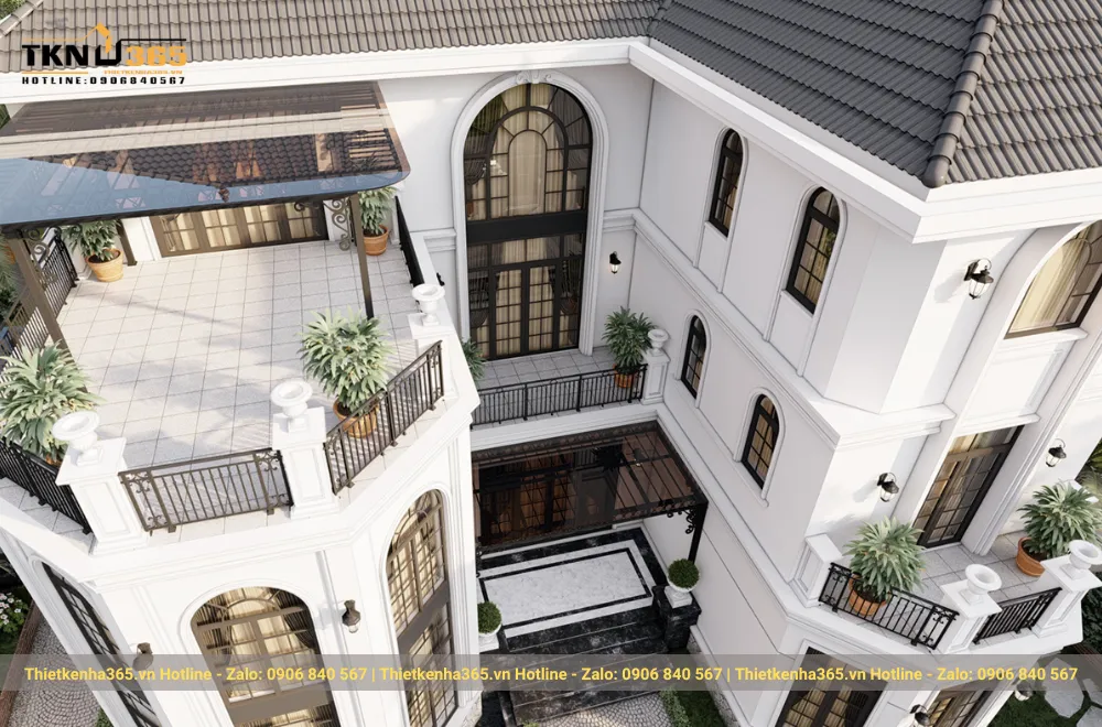 Biệt thự phong cách Đông Dương