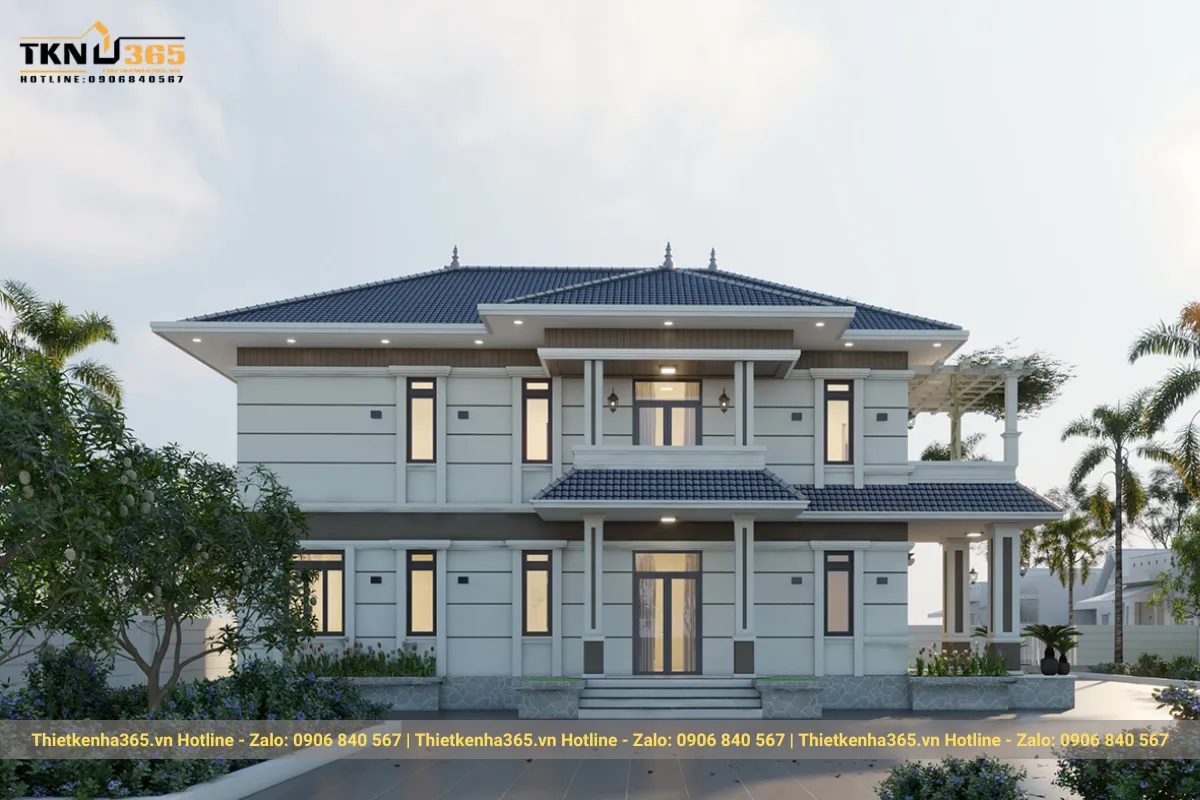 Biệt thự mái nhật 