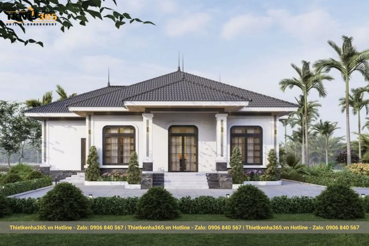 Biệt thự nhà vườn mái Nhật