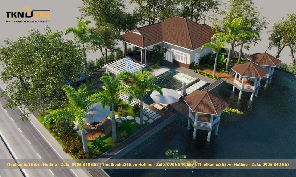 Biệt thự nhà vườn cấp 4