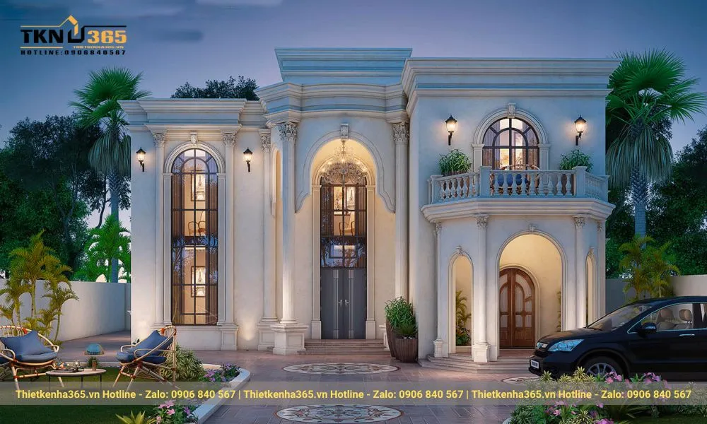 Biệt thự tân cổ điển 2 tầng