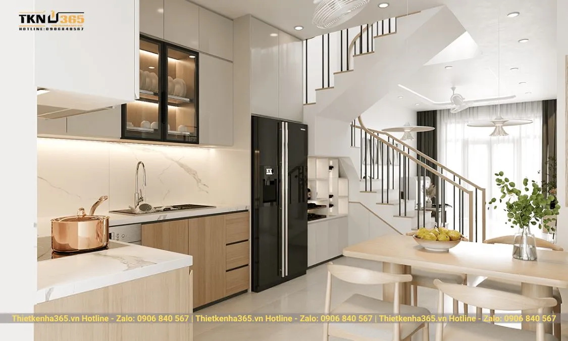 Thiết kế nhà 3x20